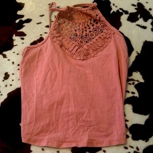It is a Bozzolo pink crop top